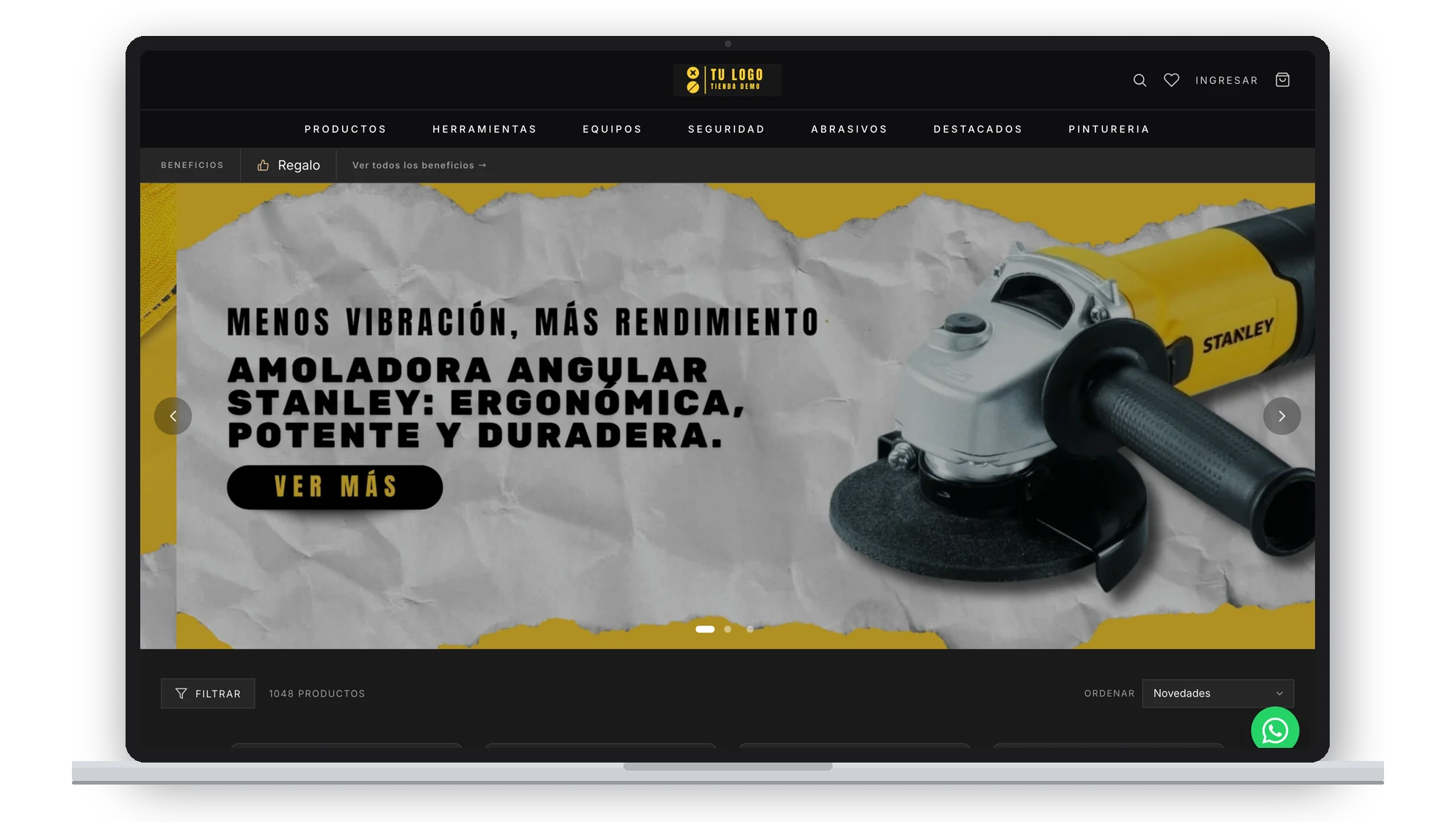 Tienda demo de ferreteria mayorista hecha con ventasxmayor.com.pe
